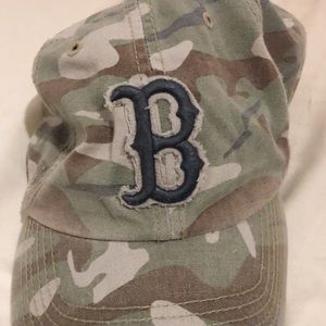 Camo Boston Red Sox hat